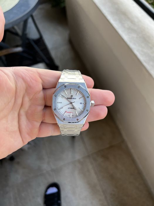 Audemars Piguet Royal Oak White Dial  41 mm