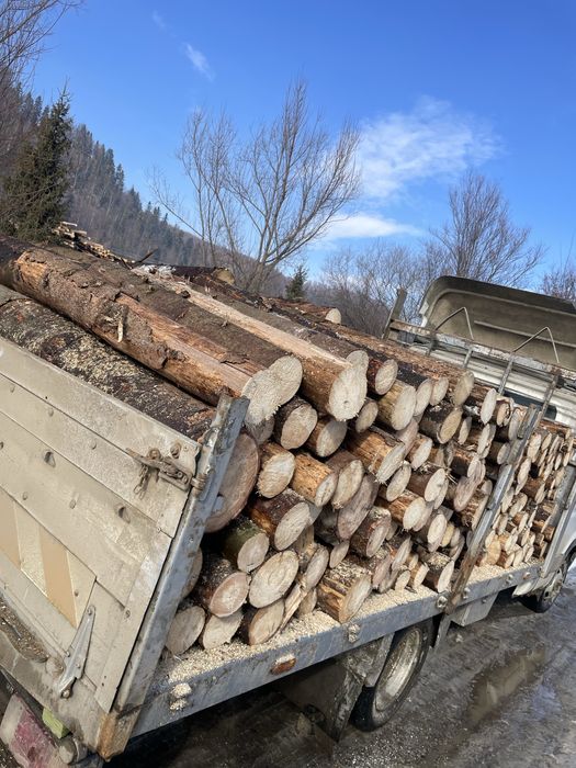 Lemn de foc uscat cu transport  la domiciliu
