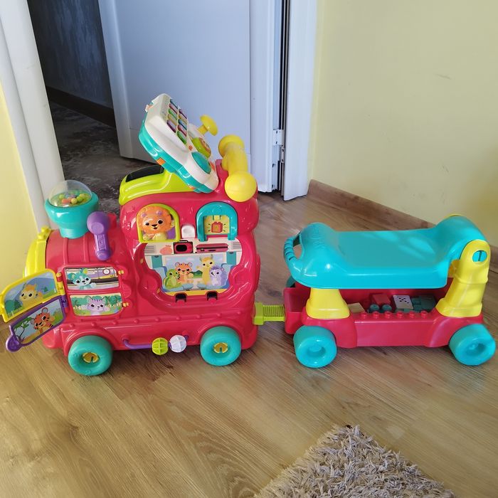 Детска играчка 4 в 1 Vtech - Интерактивен влак