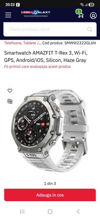 Smartwatch AMAZFIT T-Rex 3