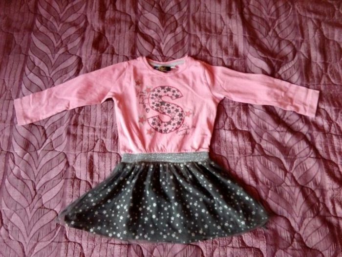 Детска рокличка за момиченце Knotly Bad - размер за 4 год.