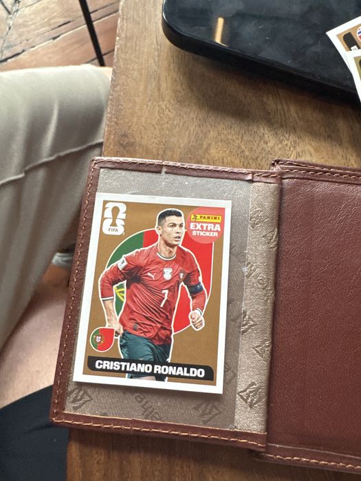 Extra stiker bronze ronaldo