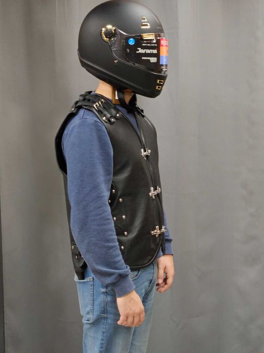 ПРОМОЦИЯ Кожен мото елек BLACK ROCK Код: 31179