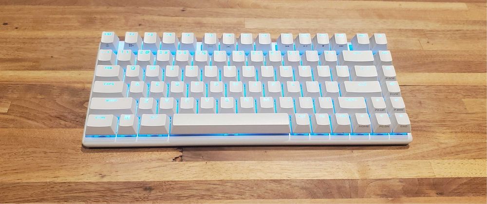 Alienware Pro Wireless Gaming Keyboard, Lunar Light 75%
