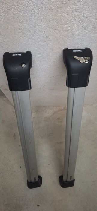 Thule Wingbar Edge  греди и стойка за ски/сноуборд