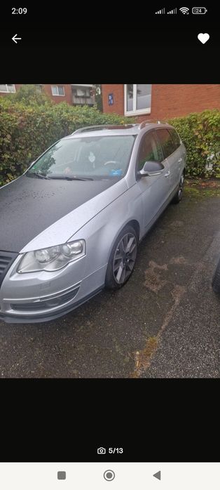 Bară față grilă capotă Volkswagen Passat B6 2005-2010