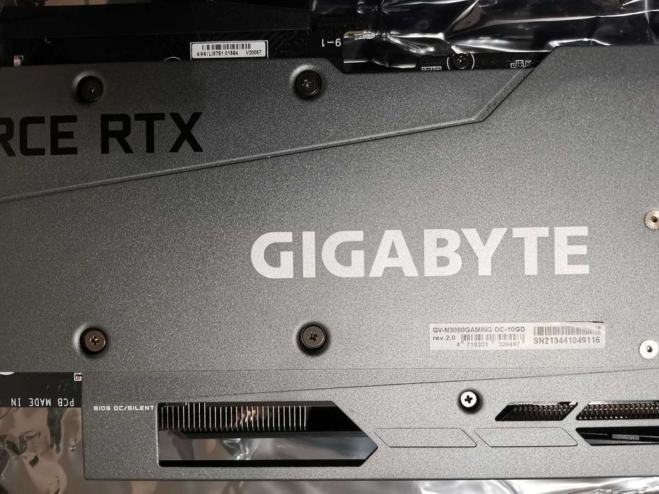 Продавам Видеокарти RTX 3080 - GigaByte, EVGA