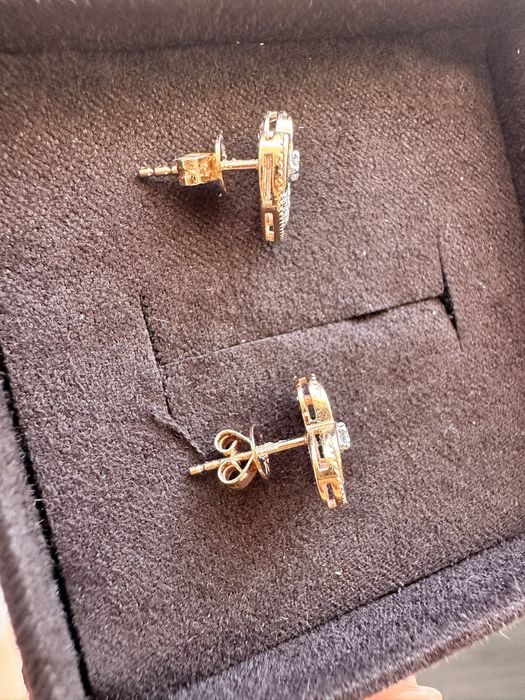 Златни обеци 18к 2.03гр