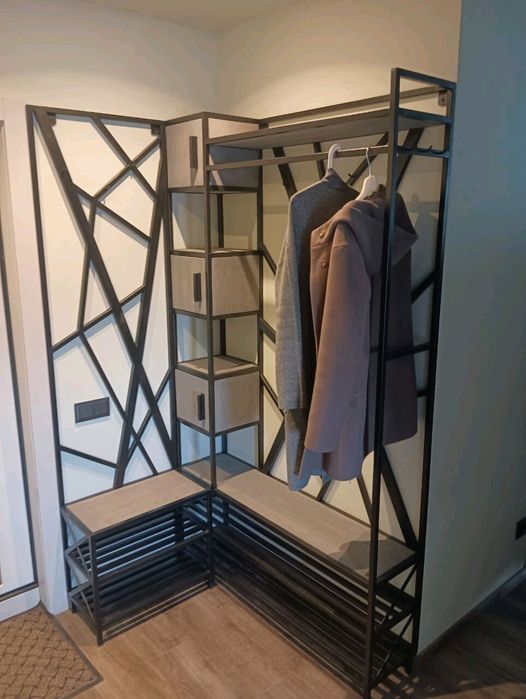 Шкаф лофт металлический