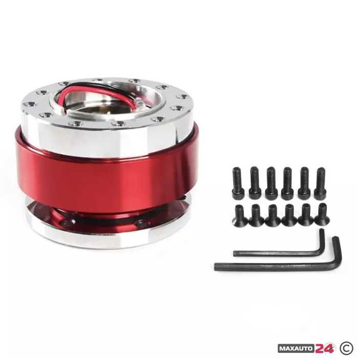 ПРОМО Фланец / Бърза връзка за волан на автомобил, различни цветове