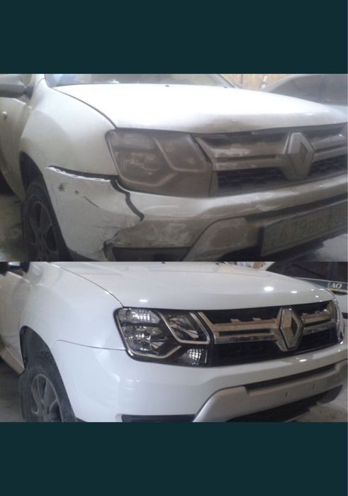 кузовной ремонт покраска авто ремонт бапмера костоправ