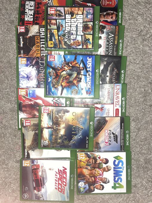 Pachet Xbox One S 1TB + 2 Controllere + Jocuri Top