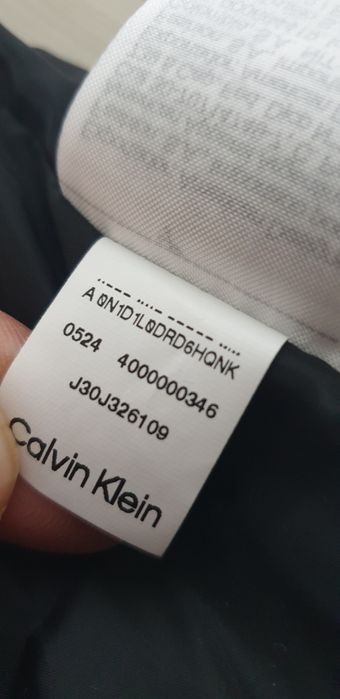 Calvin Klein Mens Parka - L / XL НОВО ОРИГИНАЛ Мъжко Зимно Яке Парка