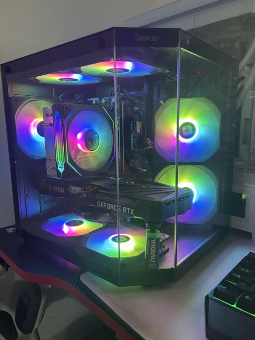 Pc gaming cube rgb