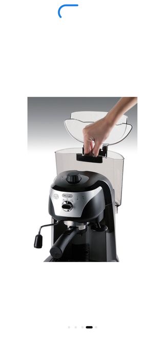 Espressor manual De'Longhi EC221.B 15 bari, Dispozitiv spumare Sistem cappuccino Oprire automata