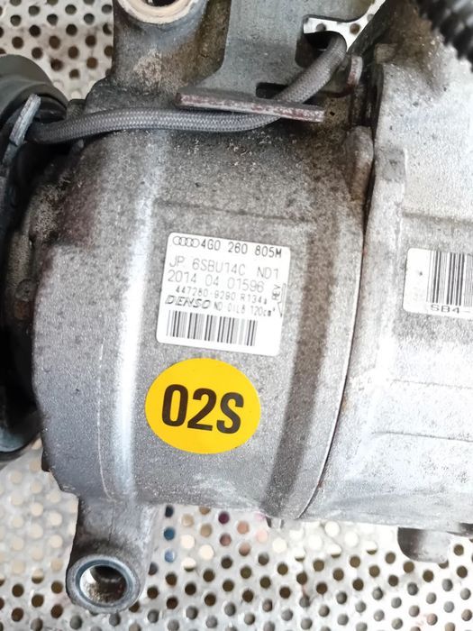 Compresor Clima AC Audi A6 C7 A4 A5 Q5 Q3 2.0 Tdi Euro 5/6 Motor CNH Cod 4G0260805M