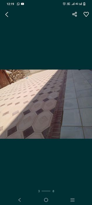 Укладка брусчатка