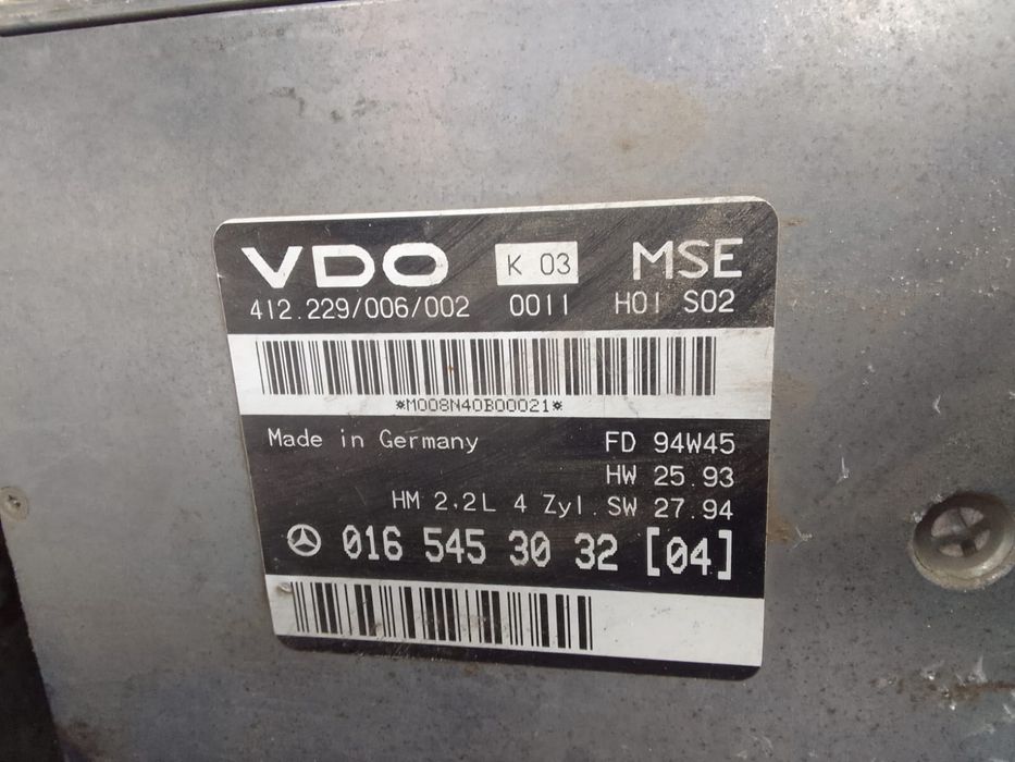 Ищу компьютер  на Мерседес 124 двигатель 111