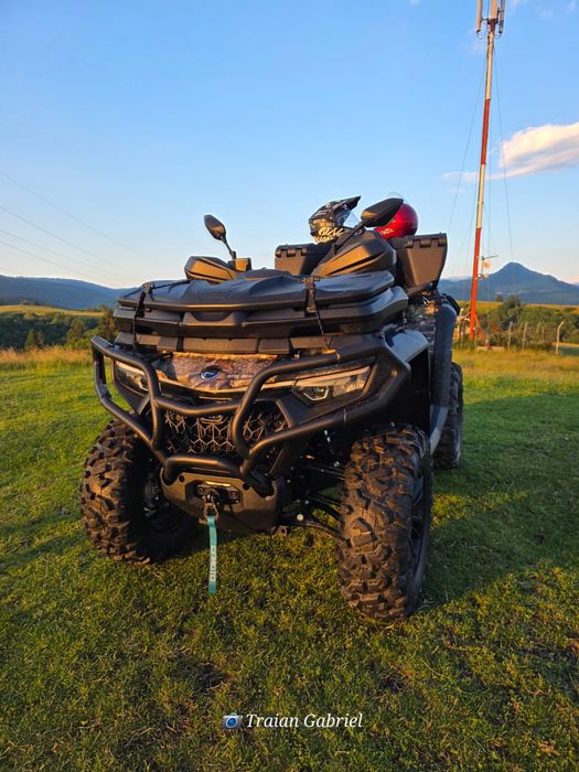 Atv CF 1000 x10 inmatriculat nr negru