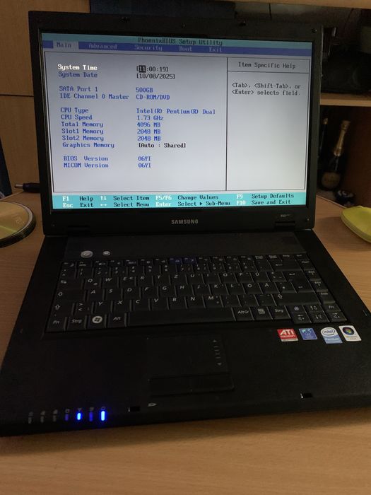 Laptop Samsung R60 Plus