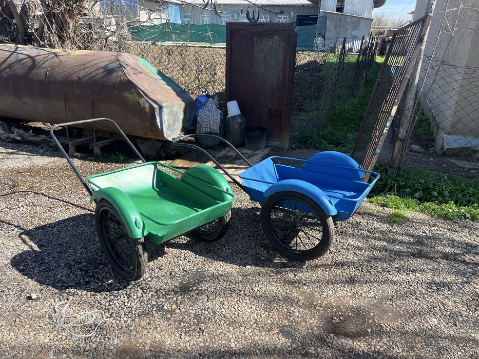 Тележки новые не использованные.