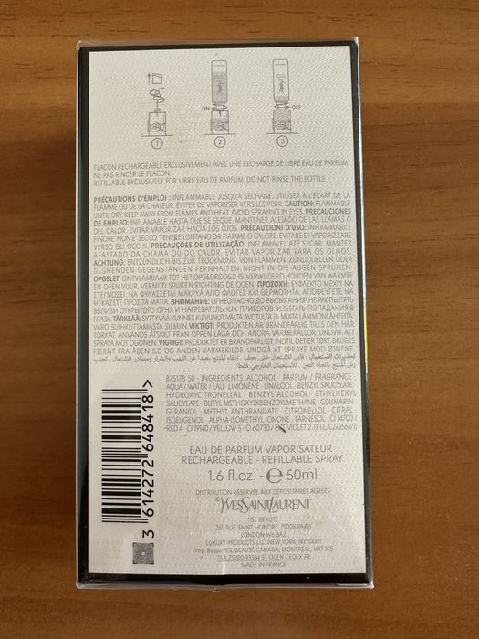 YSL Libre Parfum Dama Original