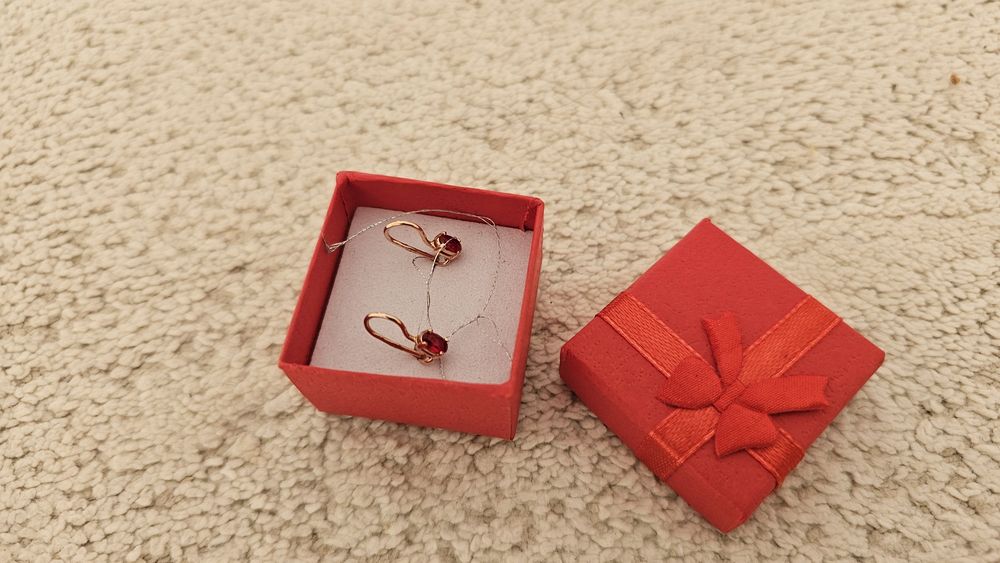 Детский серьги золотой 68000тг