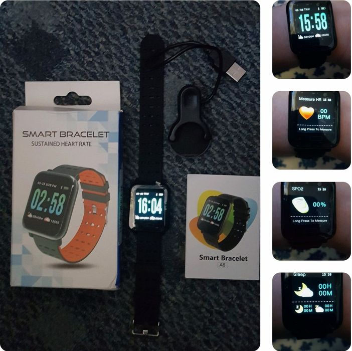 Фитнес трекер браслет