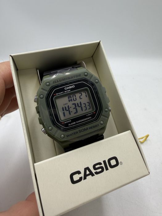 Ceas Barbatesc CASIO W- 218H -3AVEF Sigilat Oferta T2