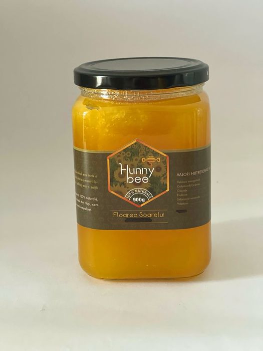 Miere poliflora, tei, floarea soarelui