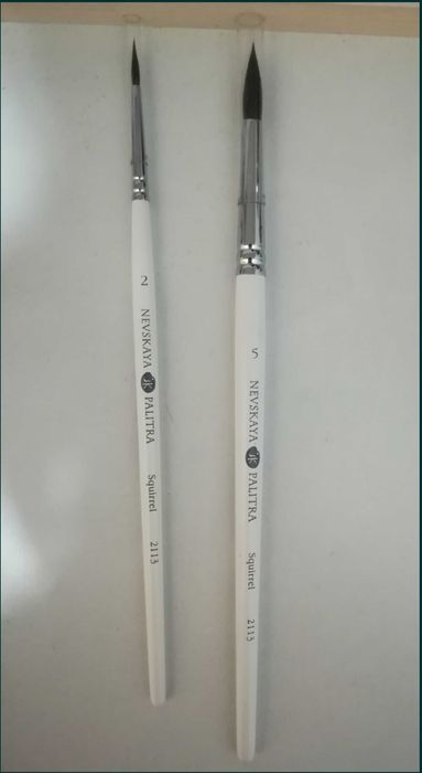 Pensule Nevskaya Palitra păr de veveriță