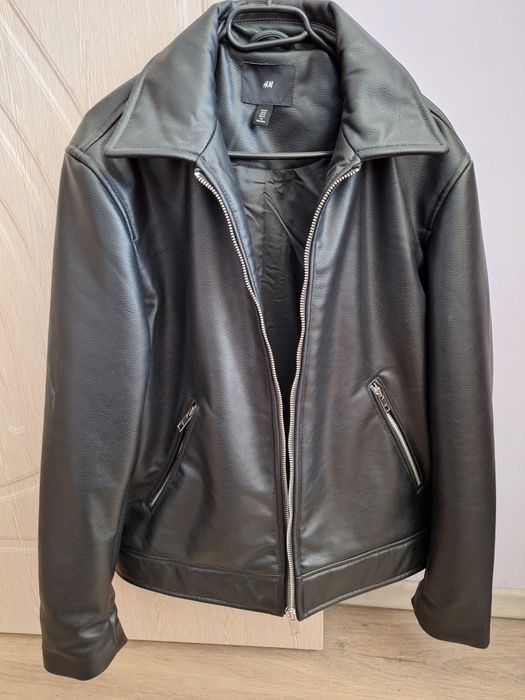 Мъжко кожено яке HM