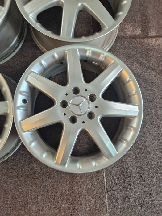 4 Jante Aliaj 5x112 17'' 7J ET 57 - OEM Mercedes A Class B Class CLA - V-Class VITO VIANO !