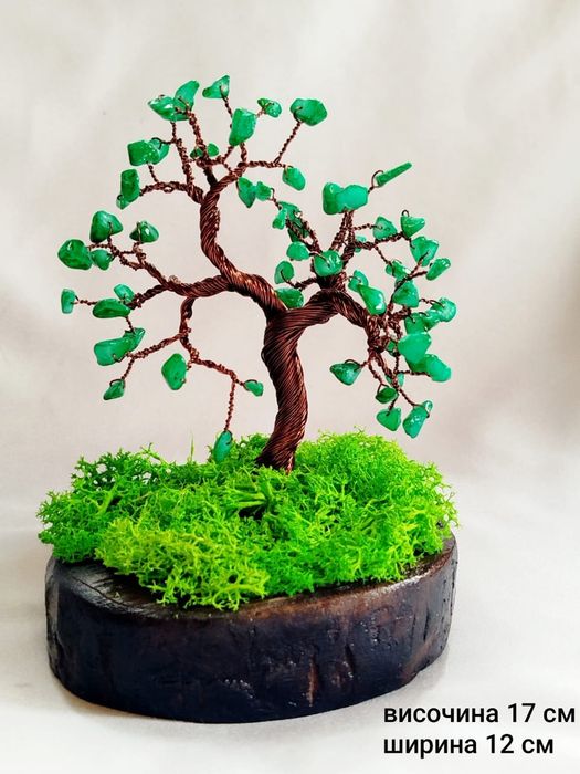 Ръчно изработени дръвчета бонсай от тел