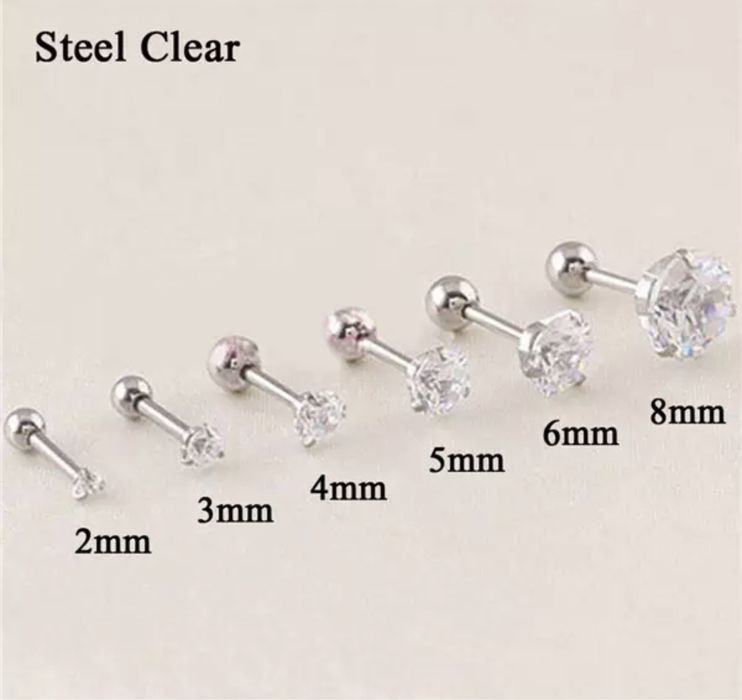 Обеци от медицинска стомана