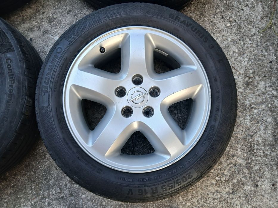 Оригинални Алуминиеви джанти 16цола за Opel astra.zafira.vectra.meriva. signum-Omega-5×110.SAAB.Alfa Romeo
