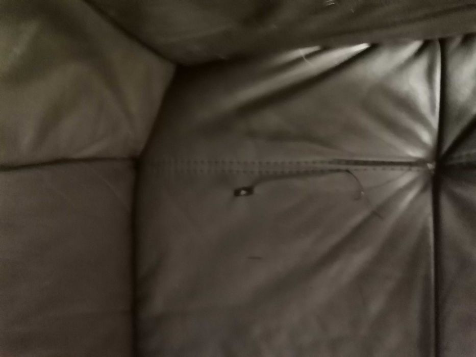 Холова гарнитура 2 дивана и фотьойл естествена кожа - телешки бокс