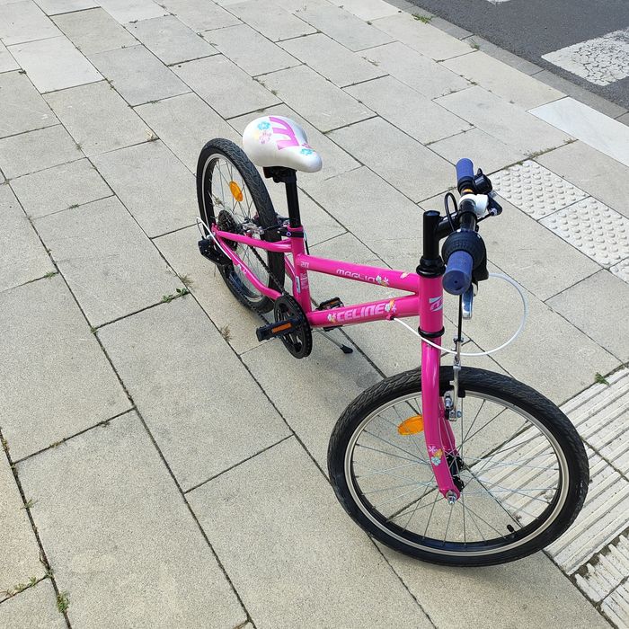 Bicicleta copii DHS Celine roz