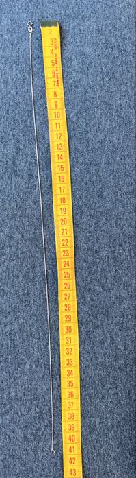 Lant aur alb 18 K/ 750, fara pandantiv