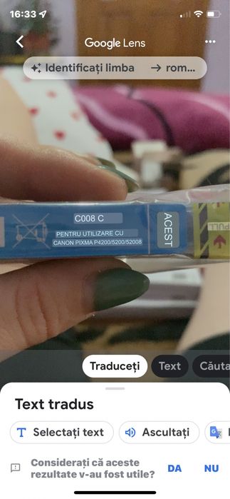 Set de 4 culori tuș Canon Pixma noi sigilate