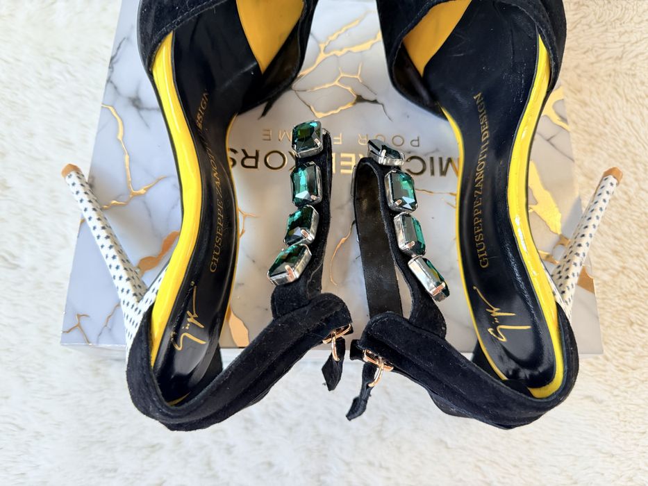 Giuseppe Zanotti Sanda piele naturala