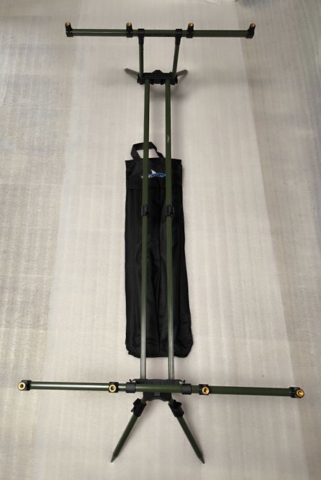 Rod Pod EASTSHARK SBN130 pentru 4 lansete cu 4 picioare ( Duo Pod ]