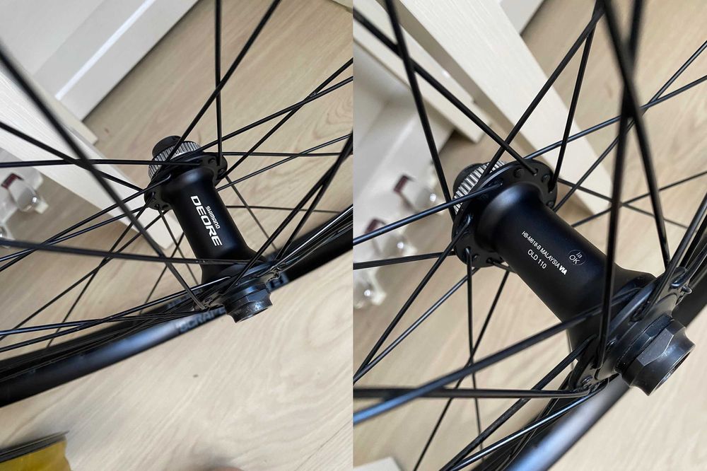 Set roti WTB Scraper tubeless 40mm 27.5" Boost MTB