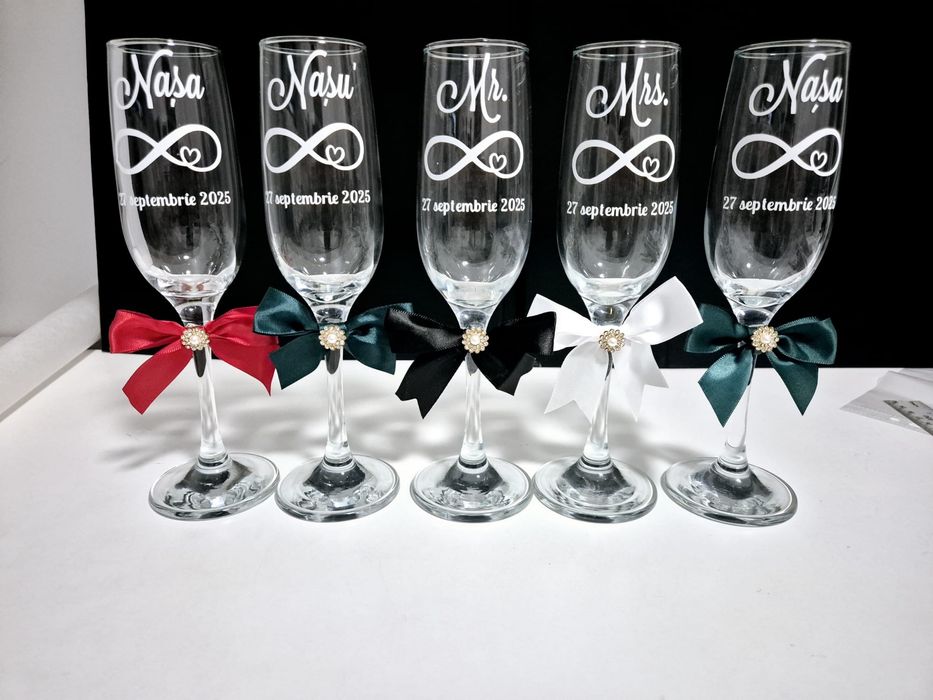Pahare nunta botez personalizate