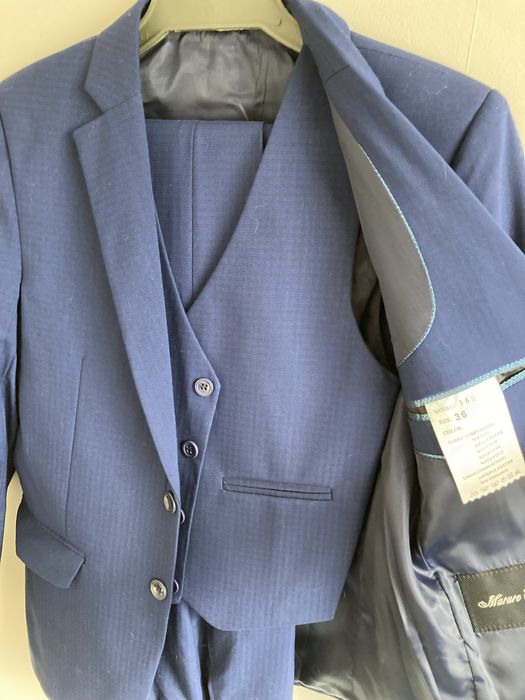 Костюм синий школьный