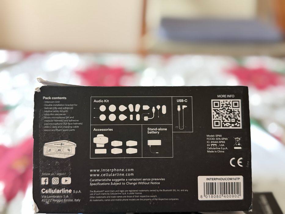 Interphone U-COM 16 Twin Pack – Second hand, stare bună ( intercom cardo sena midland )