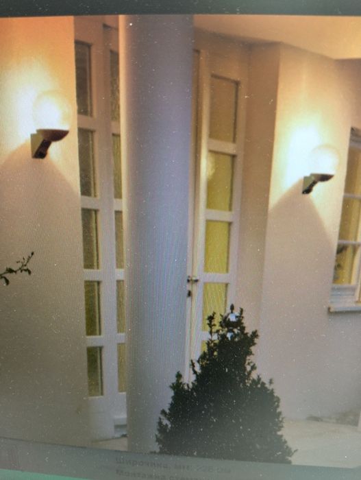 Сензорна фасадна лампа на Щайнел Германия