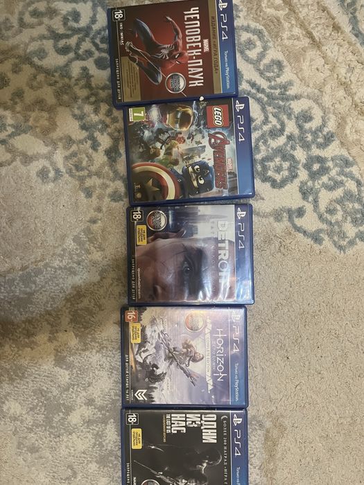Диски на playstation 4-5