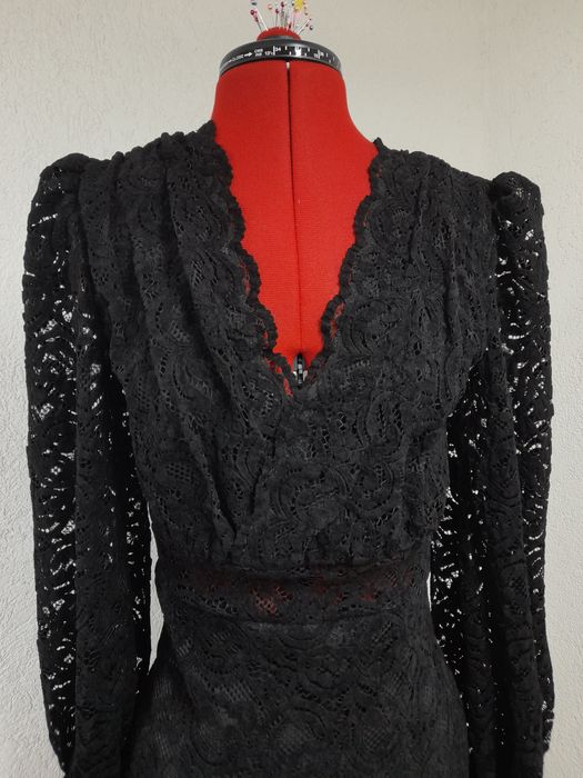 Рокля дантела S, M