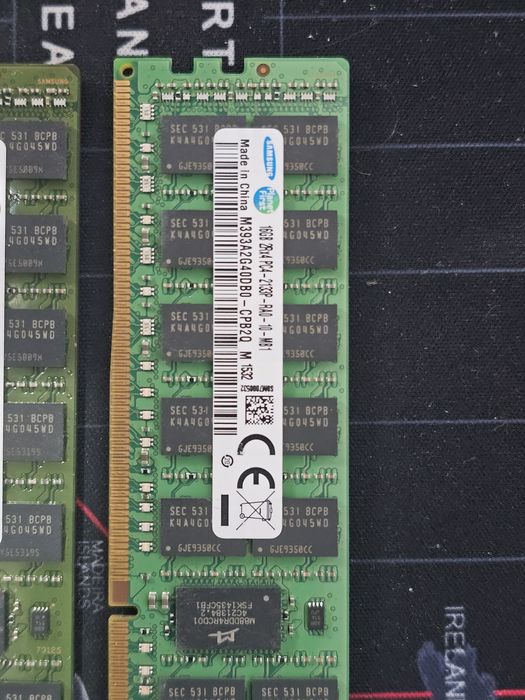 Kit 128GB RAM Samsung DDR4 ECC Registered Server